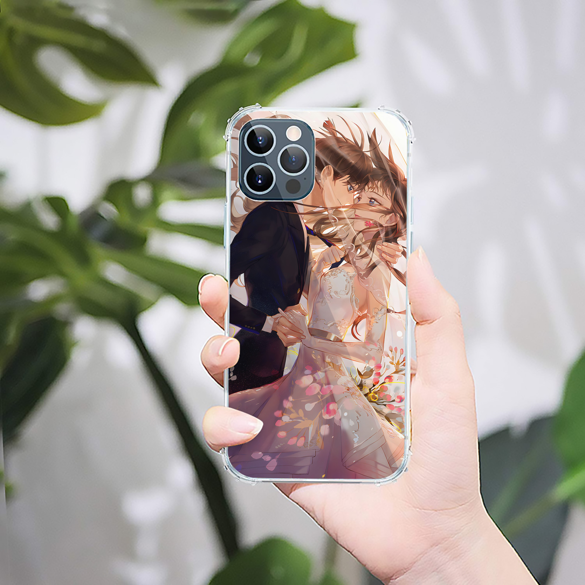 （画像用） 名探偵コナン Detective Conan 【iPhone 12シリーズ対応】透明スマホケース（クリアソフトケース）